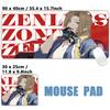 Gaming Hoshimi Miyabi Ye Shunguang Mouse Pad Evelyn Ellen Zenless Zone Zero Keyboard Desk Mats XXL Anime Girls Mousepad