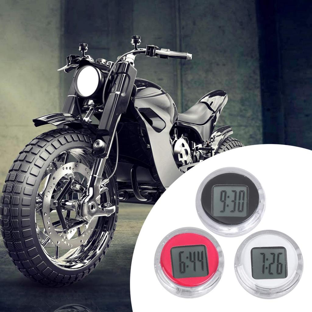 VORCOOL Car Watch Bike Watch Mini Watch Waterproof 12 Hours Electronic Motorcycle Watch Red 27.5*10mm