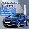 Brand OPRTAMG Pentru Skoda Kamiq Creion de Reparat Vopsea Auto Touch Up Îndepărtare Zgârieturi Accesorii Auto DIY Albastru LB5K Argintiu LA7R Alb LB9