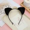 Cat Ears Furry Headbands for Women and Girls, Makeup of Party Decoration, Daily Wearing, Cute