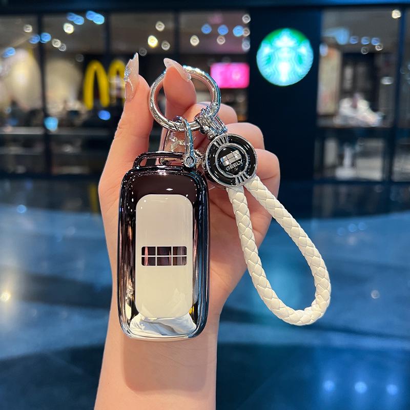 2023 Geely Galaxy L7 Starship E8 Car Key Case L6 Shell with Buckle for Men and Women