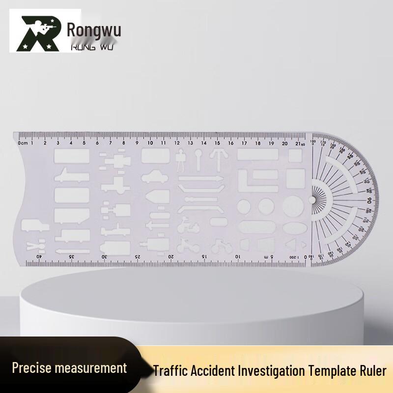 Vehicle Accident Scene Template Ruler