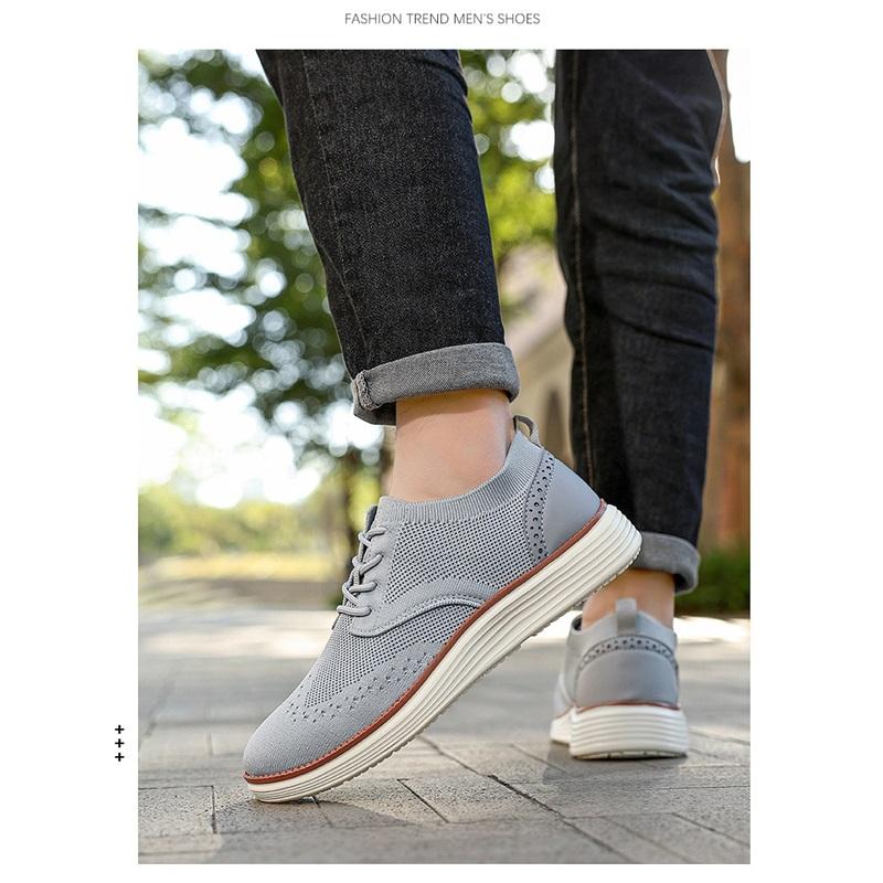 Lightweight Lace Up Casual Men's Shoes, Le Fu Shoes for Men