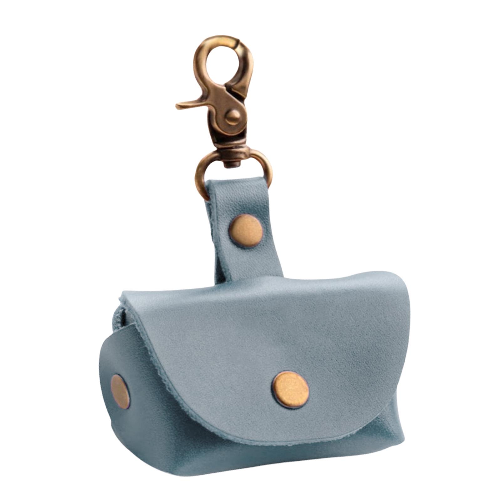 

Personalize Small Leather Rings Storage Box Jewelry Accessory for Wedding Proposals Engagement and Organization небесно-голубой