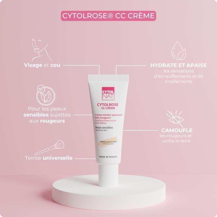 CYTOLROSE® CC Creme, getönte Anti-Rötungs-Creme 40 ml