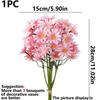 Silk Artificial Flowers Bulbous Chrysanthemum Bubble Grass Outdoor Wedding Wreaths Bridal Bouque Home Diy Hot Sales Decoration