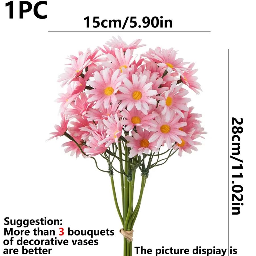 Silk Artificial Flowers Bulbous Chrysanthemum Bubble Grass Outdoor Wedding Wreaths Bridal Bouque Home Diy Hot Sales Decoration