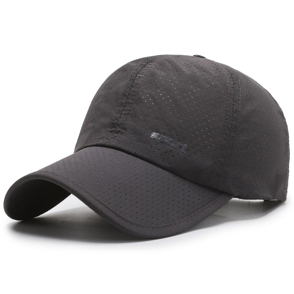 Baseball Cap for Outdoor Activities - Quick Drying, Breathable, Soft Top, Adjustable Strapback, Contrast Color Design