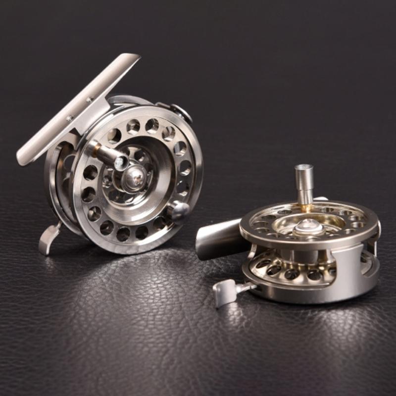 Eisangelrolle, Bogenangelzubehör, Fliegenfischerrolle, Bogenangelrolle