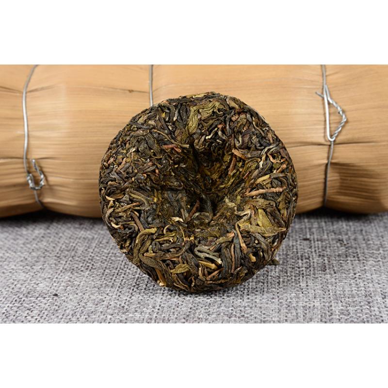 100*5 Yunnan Pu'er Tea Bamboo Shoot Shell Pu'er Tea Tuo Organic Green Tea