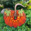 Wrought Iron Pumpkin Hanging Ornament - Metal Home Decoration