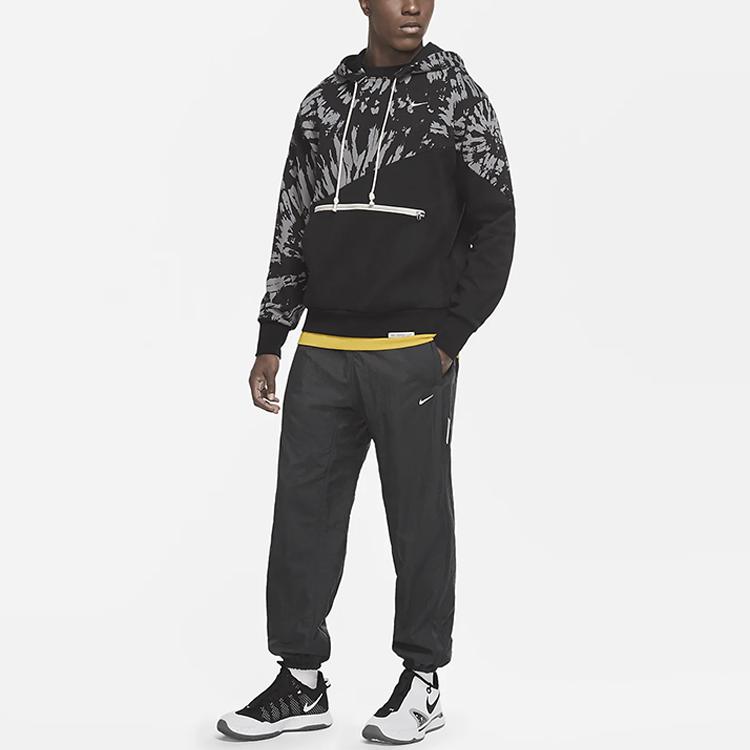 Nike Pantaloni sport cu șnur cu logo Pantaloni pentru bărbați, gri închis-fum CK6826-070