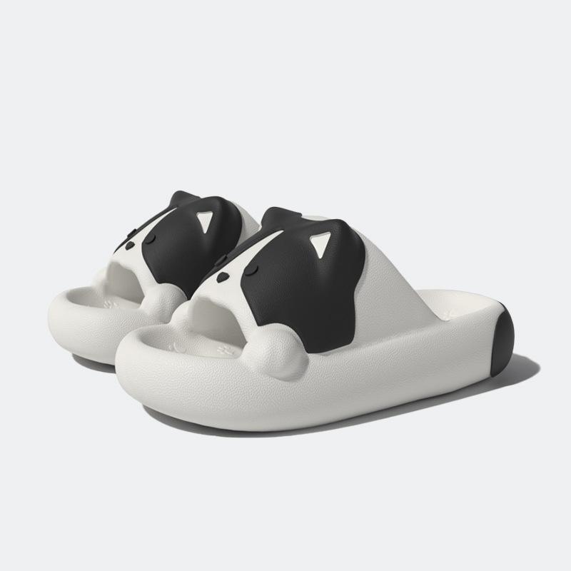 

Fashion Litfun Summer Women s Slippers Non-slip Breathable Bathroom Ladies Slides Cute Cartoon Dog Slides EVA Soft Sole Women s Sandals 36-37