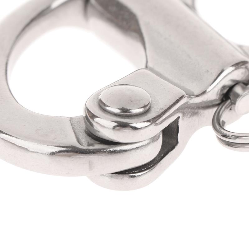 316 Stainless Steel Fixed Snap Shackles Bail Snap Shackles With Quick Release Pin