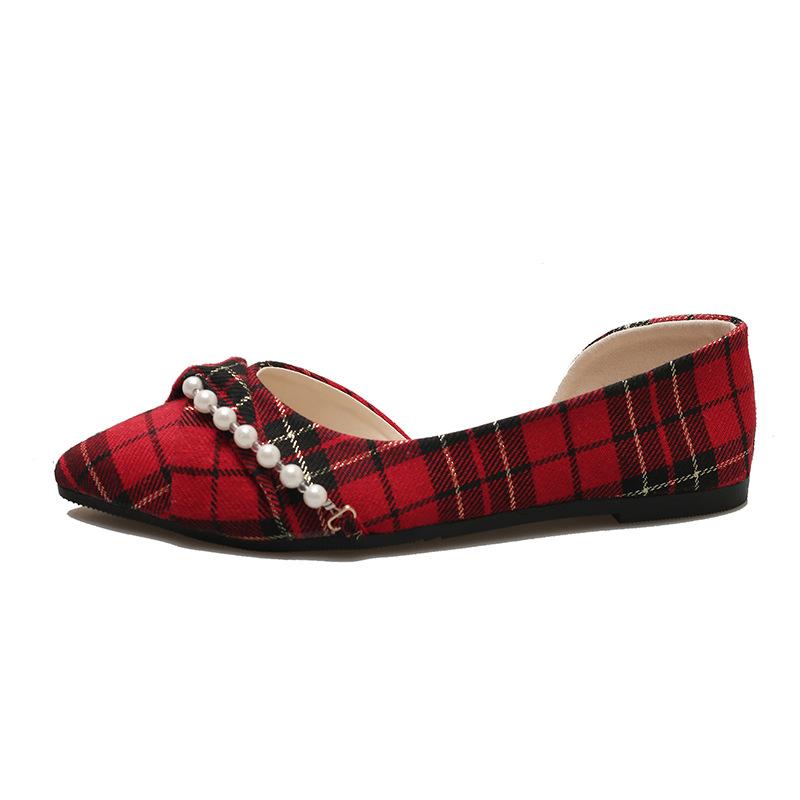 Dámske kockované mokasíny Topánky módne slip on Penny mokasíny Pohodlné ploché topánky Pracovné šoférske topánky na večierky Ľahké Ležérne spoločenské topánky so špičkou