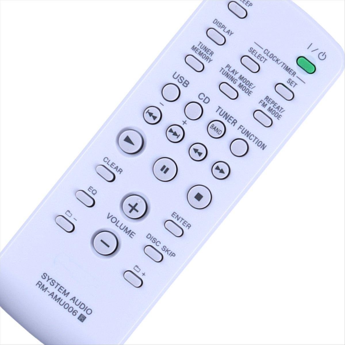 Remote Control Replace RM-AMU006 for Mini Hi-Fi Component System -ZUX9 -ZUX9 MHC-EX9 MHC-EX8 MHC-EC69 China Mainland