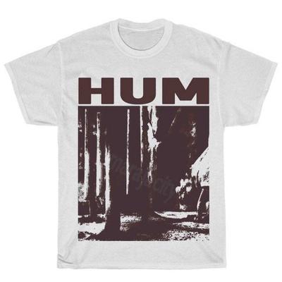 Hum Rock Band Tshirt, Gift for Rock Fan, Brand New White Shirt Unisex T-Shirt