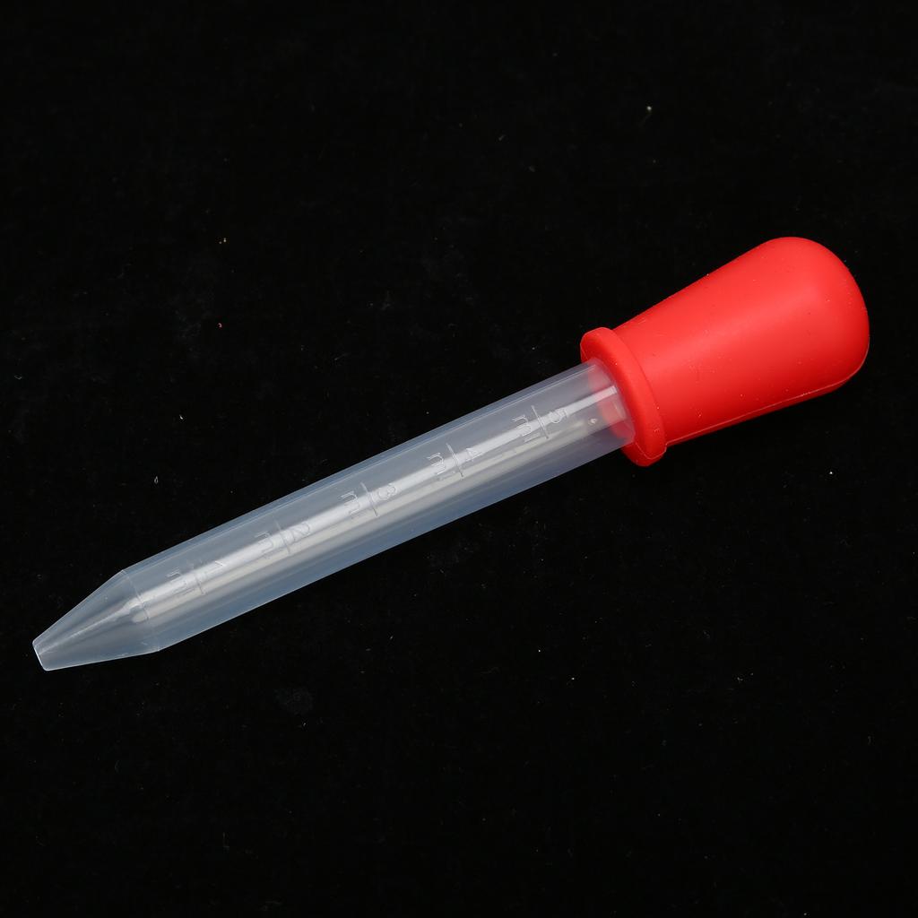 5Pcs Transfer Pipettes 5ml Silicone Material Easy Cleaning Making Disposable   Dropper