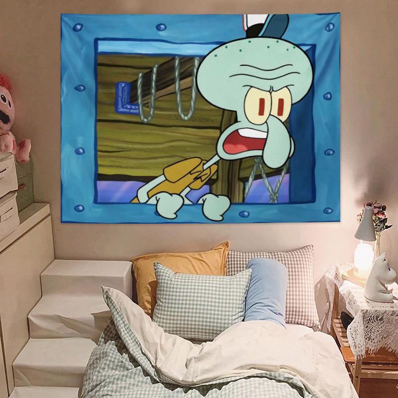 Patrick Star SpongeBob Wall Tapestry - Birthday, Bedroom, Dorm Decor