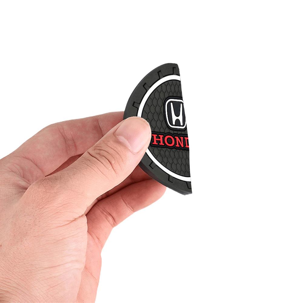 For Honda PVC Cup Holder Anti Slip Mat Civic Accord CRV HRV Fit Odyssey EC5