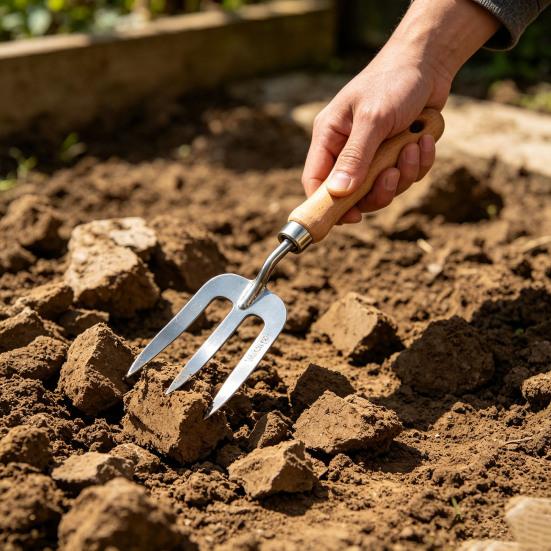 Gardening Weeding Tool Stainless Steel Precision Weeder with Durable Wooden Handle Easy Weed Removal Digging Tool for Balcony Yard