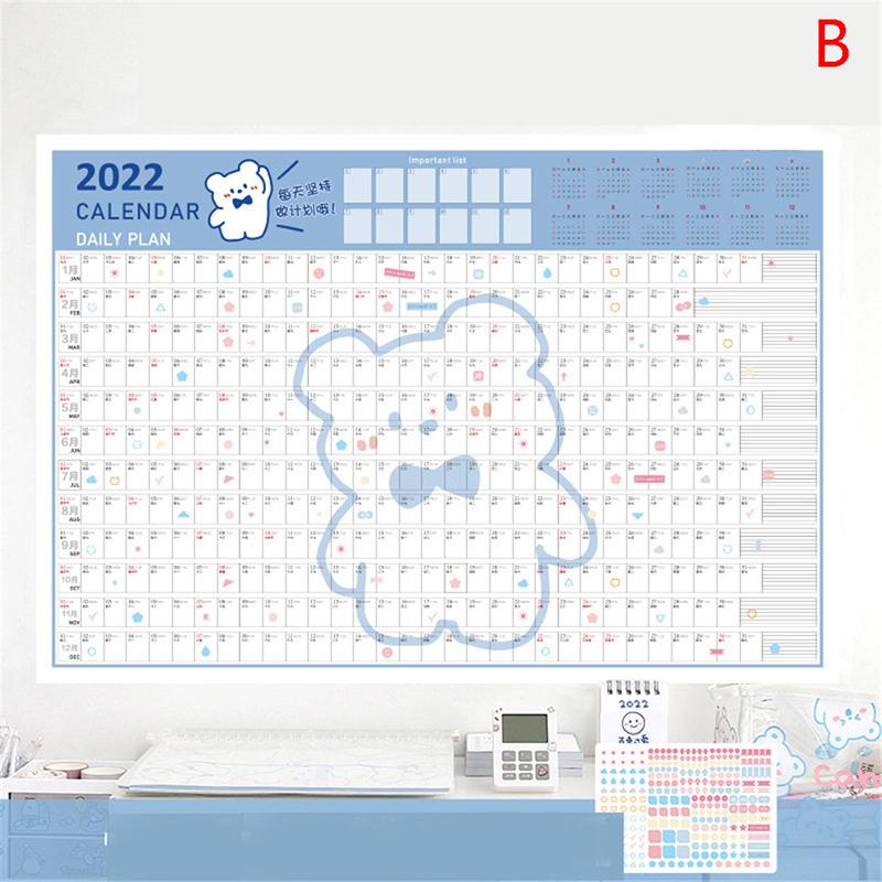 Calendar 365 2022 Buy 2022 Year Wall Calendar With Sticker 365 Days Daily Schedule Periodic  Planner At Affordable Prices — Free Shipping, Real Reviews With Photos —  Joom