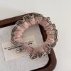 7Pcs 2026 New Korean Version Coffee Colored Lace Headband Women Sweet Maruko Head Rope Love Girl Versatile Hair Accessories