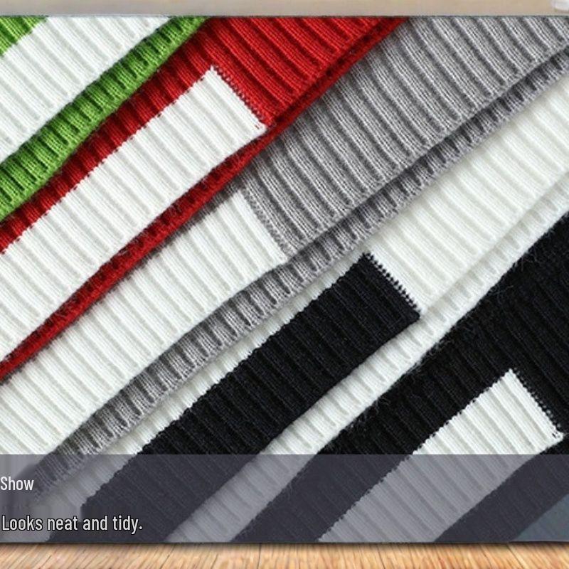 Suéter de Punto Grueso de Cuello Alto para Hombre - Manga Larga Color Sólido Top Casual de Moda