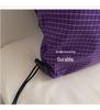 Women's Large Capacity Cross-Grid Canvas Crossbody Bag - Autumn/Winter 2025 High-End Commute Pillow Bag