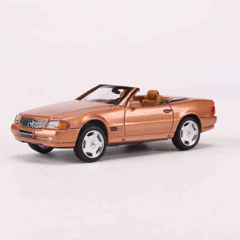 AAN1 1:64 Mercedes-Benz SL500 Supercar Convertible Alloy Car Diecasts & Toy Vehicles Car Model Miniature Scale Model Car For Children