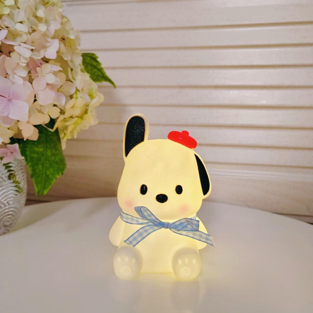 Cartoon Night Light Duck Bedroom Decoration Cute Cartoon Animal Night Light Christmas Gifts For Kids Room Bedside Sleeping Lamp