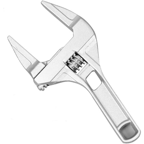 Wide Vertical Faucet Wrench, Large Opening, Top Wide Adjustable Wrench, Large Adjustment Range (6-68mm), Aluminum Alloy, Slim, Lightweight, Eco-Wide,