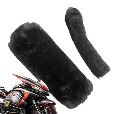 Motorcycle Hand Grip Cover Warm Soft Thermal Non-Slip Motorcycle Riding Handlebar Grip Cover For Commuting Urban Riding Cruising
