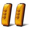 Ygmylandbb LED Truck Side Marker Lamp, 24V, , 3-LED Side Light, Car Width Light,