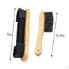 2 Pieces Billiard Brush Table Cleaning Kit Accessories Wooden Handle PVC Bristles Lightweight