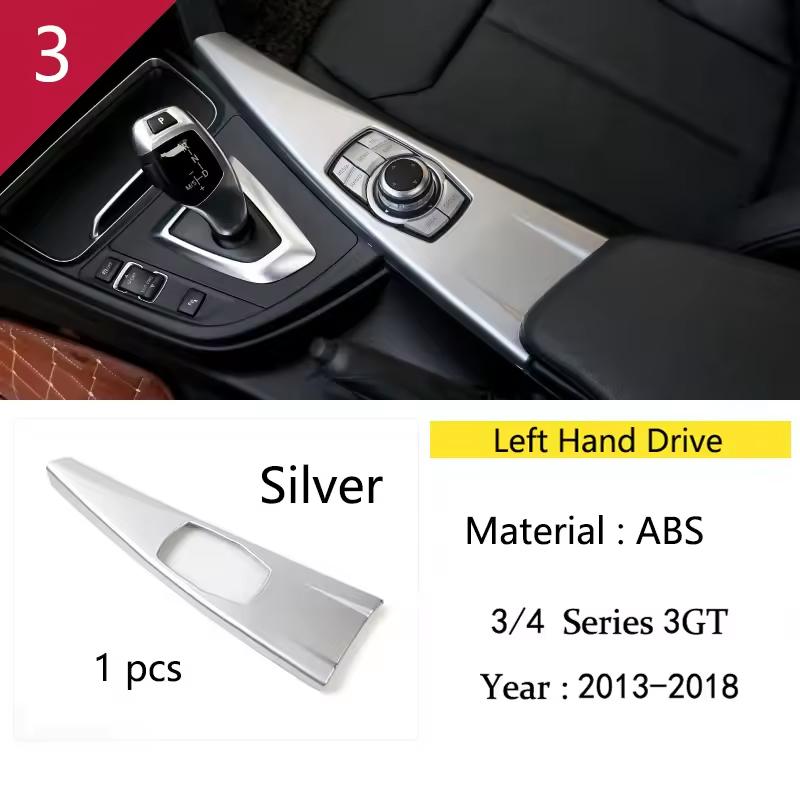 Für BMW 3 4er 3GT F30 F31 F32 Innenraum Handschuhfach Beifahrer Werkzeugkasten Zierleisten Pailletten Dekorabdeckung Zierleiste Auto Styling Zubehör