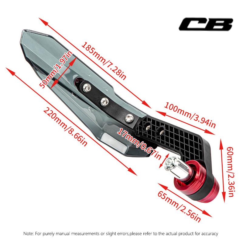 For Honda CB125R CB150R CB190R CB250R CB300R CB400 CB500X Motorcycle Hand Guard Protector Windshield Handguard Motocross Scooter