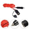 1PCS 12V Car Extension  Adapter 3.6m Cable Male Female Plug Socket