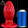 Giant Silicone Spiral Dragon Egg Butt Plug More Sizes Men's and Women's Back Court Masturbation Massage Anal Dilatation Device Adult Sex Toy