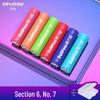 Delipu Rechargeable NiMH Battery Set: No. 5 & No. 7 for Children's Toy Remote Controls