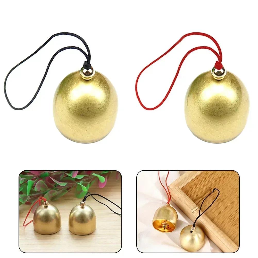 Alloy Metal Bell Decoration Gold color Bell Pendant Brass Door Bell Diy Craft Wind Chimes Wind Chimes Making Art Accessory