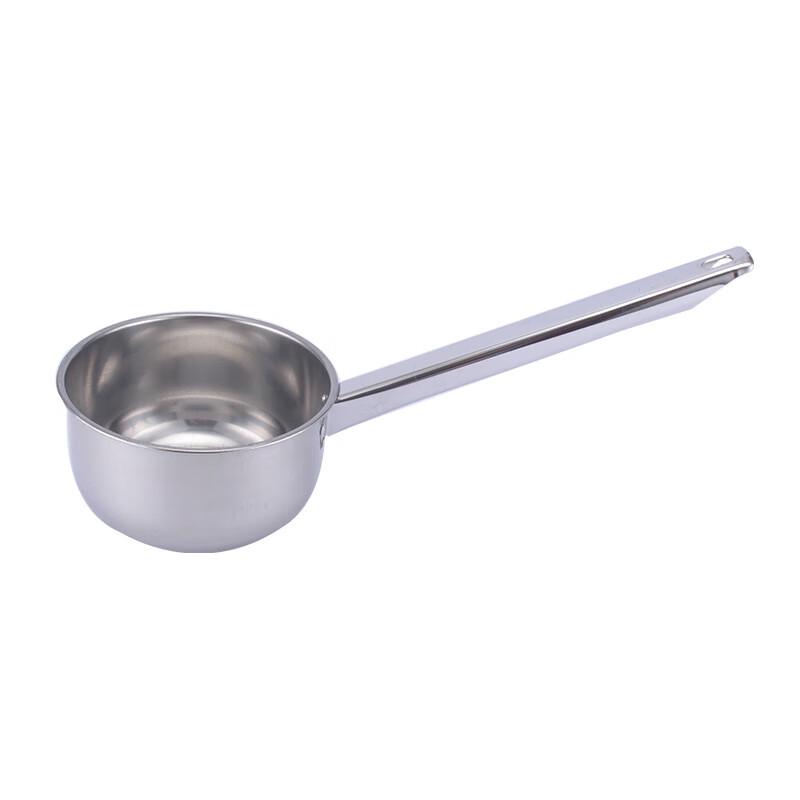 ZISIZ Stainless Steel Water Scoop with Square Handle