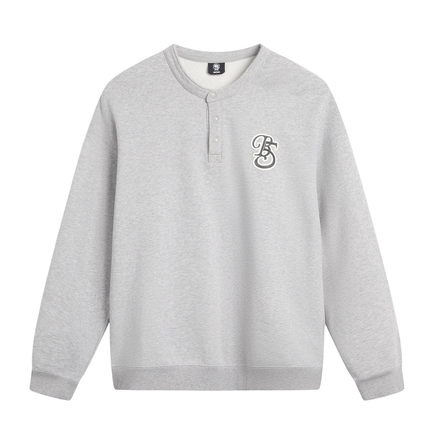 

Li Ning Badfive 3D Loose Fit Round Neck Logo Sweatshirt Men sweatshirt AWDV865-5 3XL