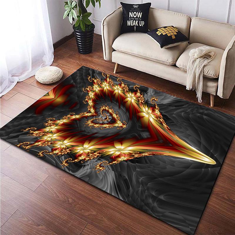 Colorful Magical Fantasy Abstract Art Printed Carpet for Living RoomHome Decoration Mats Boho Rugs Dropshipping Outdoor Rugs