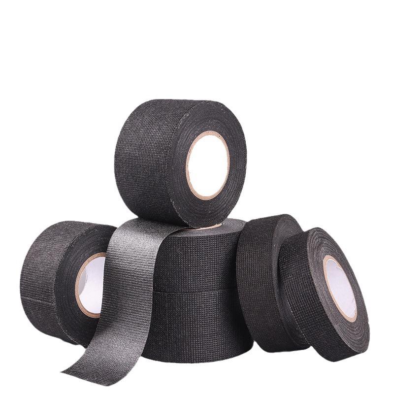 9/15/25/32/38/50Mm Electrical Insulating Heat Resistant Harness Tape Car Cable Harness Wiring Loom Protection Waterproof Tape