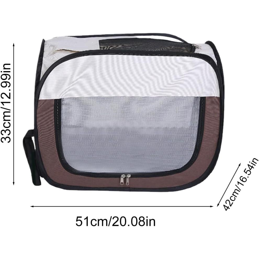 Katzen Trockenbox Mit Reinigungsfunktion, Zusammenklappbarer Trockner Für Welpen & Kitten, Haarflugschutz, Pflegehaus