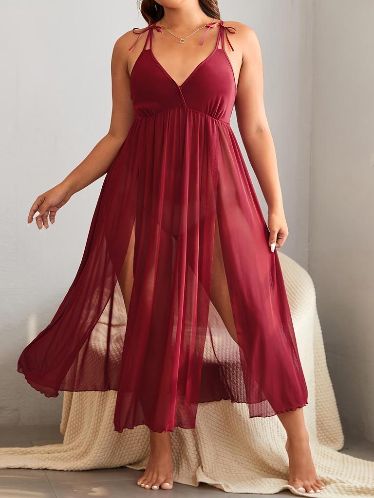 Nieuwe Stijl Elegante Dames Backless Spaghetti Band Lingerie Nachtjapon