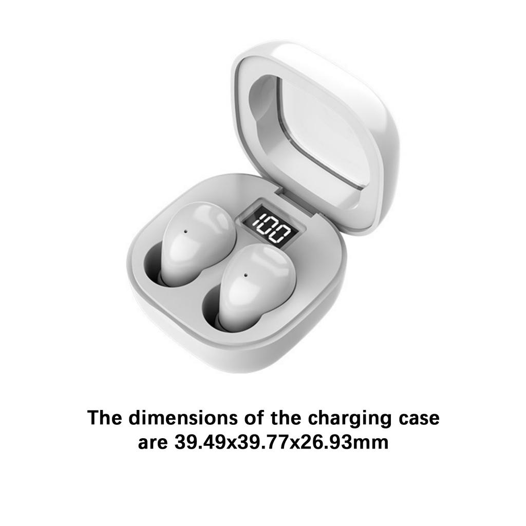 Mini Wireless Earphones Active Noise Reduces Deeply Sleep Optimization Fast 5.3 Pairing Charging Case Touch Sensoring