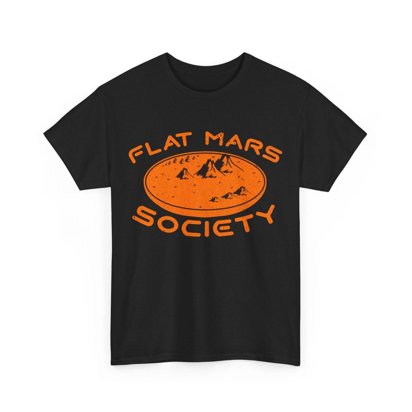 Mars Exploration Shirt, Flat Mars Society Occupy Mars Explorer Women Men Shirt 3XL