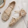 New Style Shoes - Retro Flat-front Slip-on Women's Single Shoes